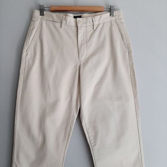 J. CREW Broken In Classic Chino Pants Light Beige Men's Sz 31 - Picture 2 of 11